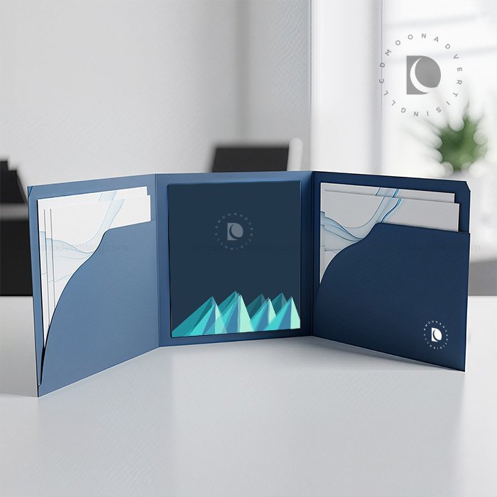 Tri Fold Presentation Folder